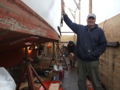 Winter Patrol Boat Repairs - 2013