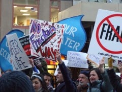Anti-Fracking Protestors
