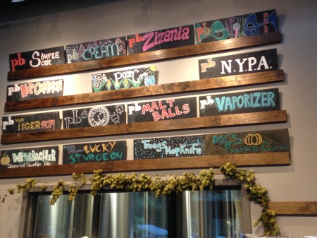 Lucky Sturgeon debuted on the board at Peekskill Brewery about a week before the Hop and Harvest Festival.
