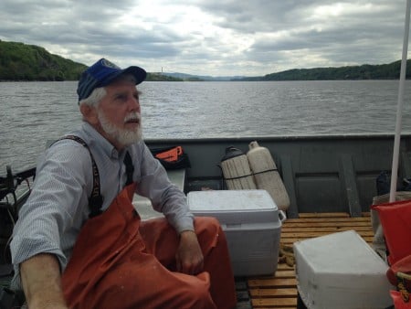 We met John Mylod, former director of Hudson River Sloop Clearwater, longtime Hudson River fishermen, conscience of Poughkeepsie, and Riverkeeper member. 