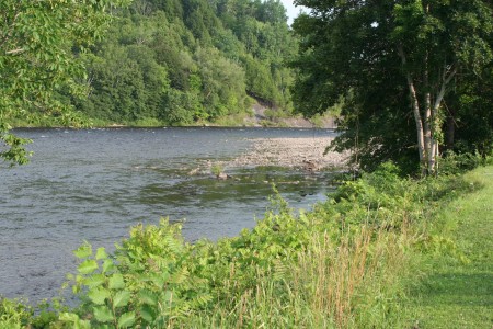 The West Canada Creek, one of the major tributaries of the Mohawk River.