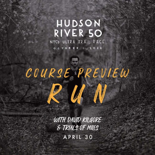 HudsonRiver50-trail race preview run
