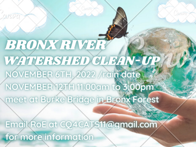 Bronx River Watershed clean-up