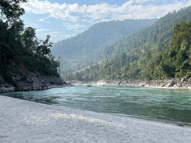 The Karnali River in Nepal